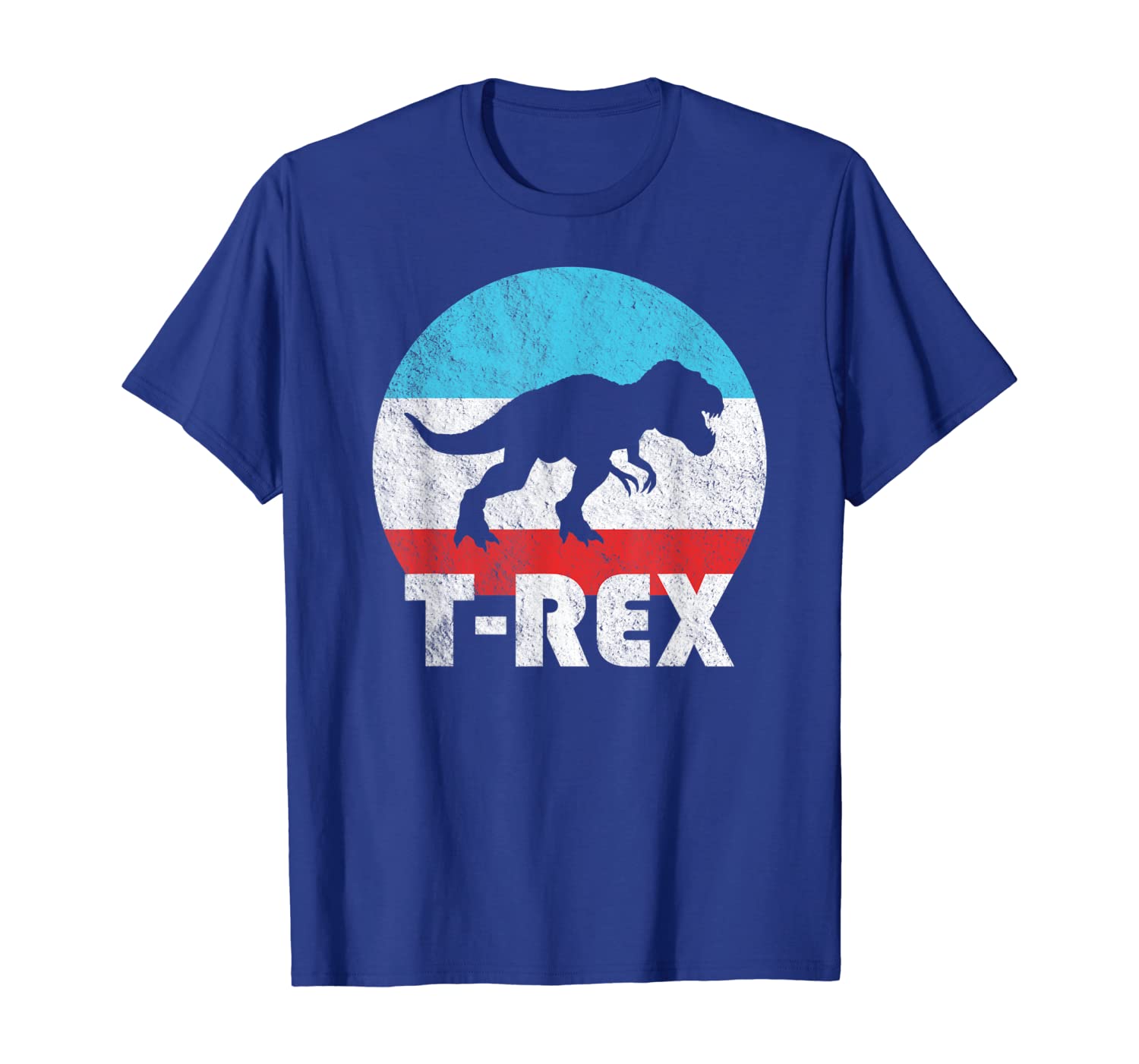

t-rex tyrannosaurus rex vintage retro dinosaur gift t-shirt, White;black