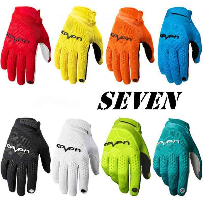 

seven mx Dirt Bike Gloves MTB Motocross Gloves BMX ATV Off Road Motorcycle gloves Top Quality Moto, Red