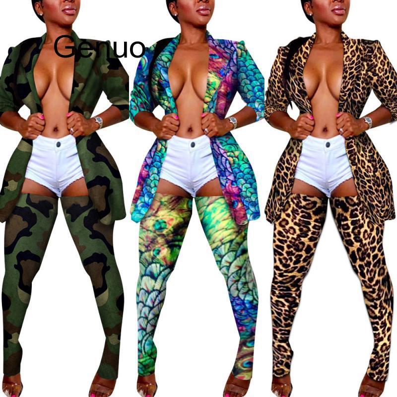 

Plus Size Camo Leopard Two Piece Set Women Rave Festival Top Pant Fall 2 Matching Sets Sexy Birthday Club Outfits Dress
