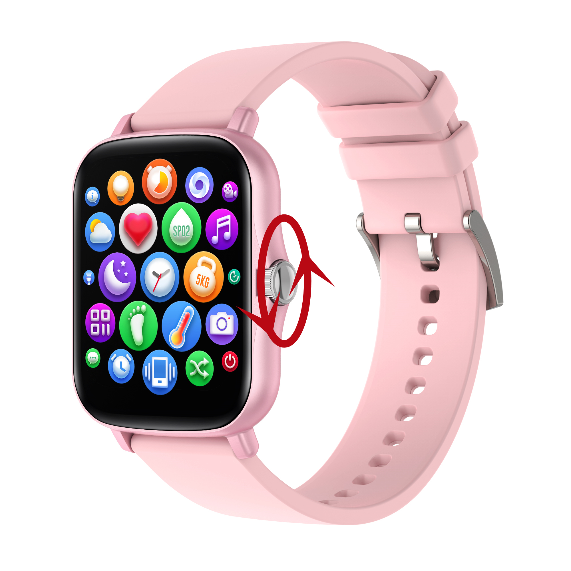 

2021 Men Women Smart Watch Call Message Push 8 Sports Mode Fitness Tracker Bluetooth Smartwatch Heart Rate Sleep Monitor Clock