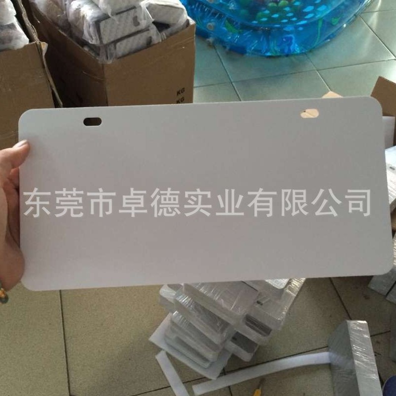 

DHL big Promotion sublimation blank metal car License plate materials hot heart transfer printing diy custom consumables 29.5*14.5CM 663 S2