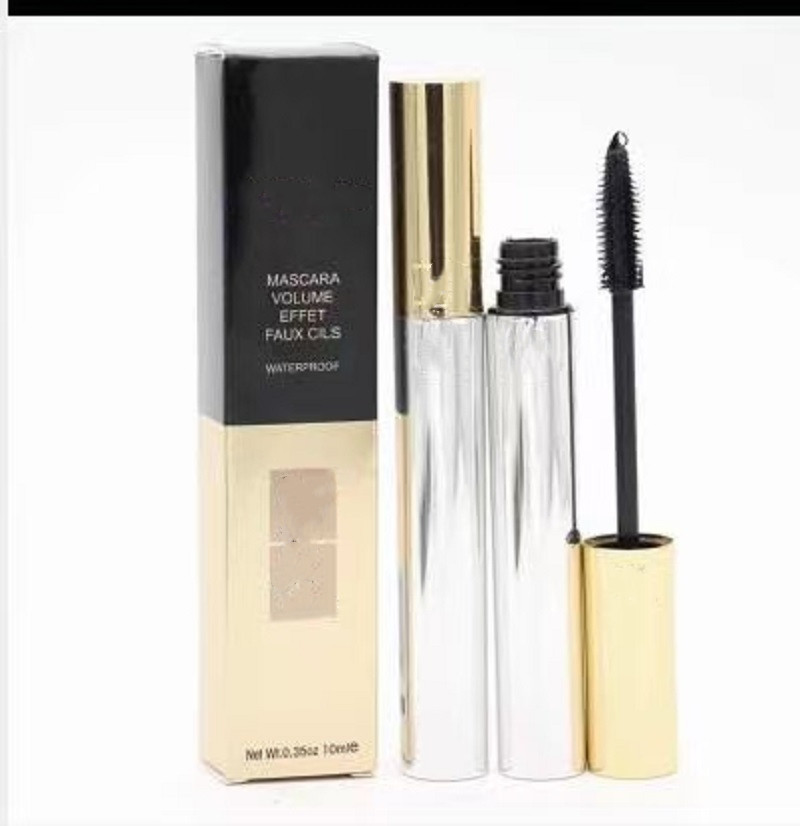 

6pcs Makeup Waterproof mascara volume effet faux cils Black 10ml