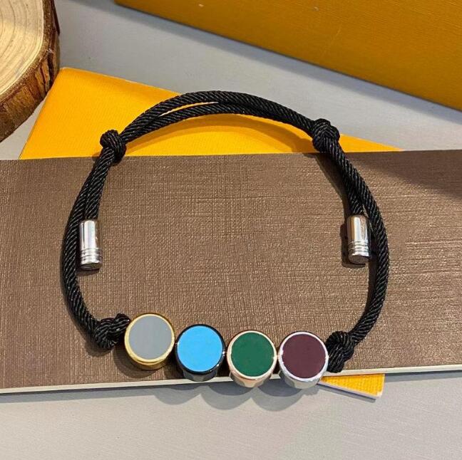

Fashion love bracelet letter lovers Bracelet men's and women's bangle Adjustable trend neutral bracelet with box