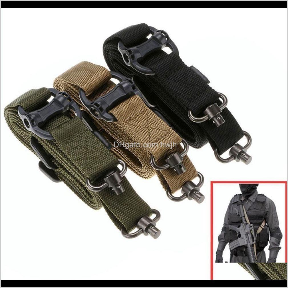 

Aessories Hunting Sports & Outdoorshunting Tactical Magorui Rifle Gun Ms Sling Strap Quick Detach Qd Swivel Dual Points Drop Delivery 2021 Wf