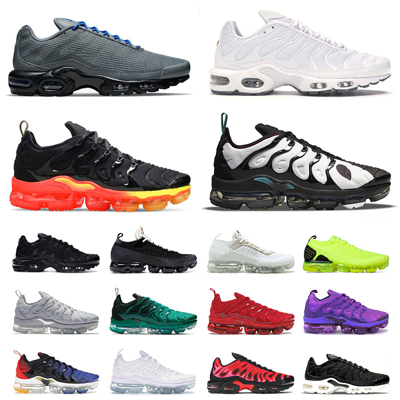 

Tn Plus Mens Womens Running Shoes Big Size Us 13 White Off Fly Knit Reflective Black Grey All Black Griffey Fire Pink Atlanta Trainers Designer Sports Sneakers Eur 36-47, 40-46 (4)