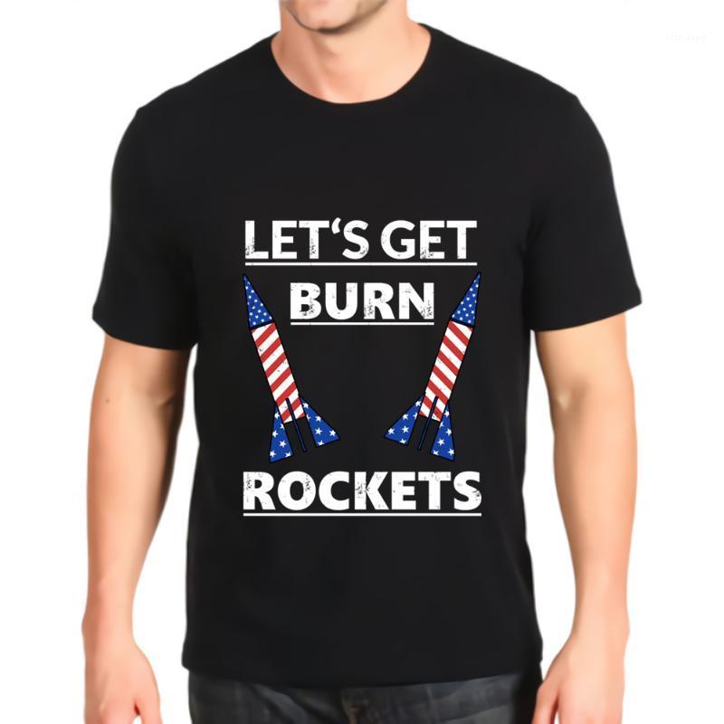 

Men' T-Shirts Fashion Printed Tshirt Fireworks 4th Of July Top Mens Loose Customization Tees, Yellow