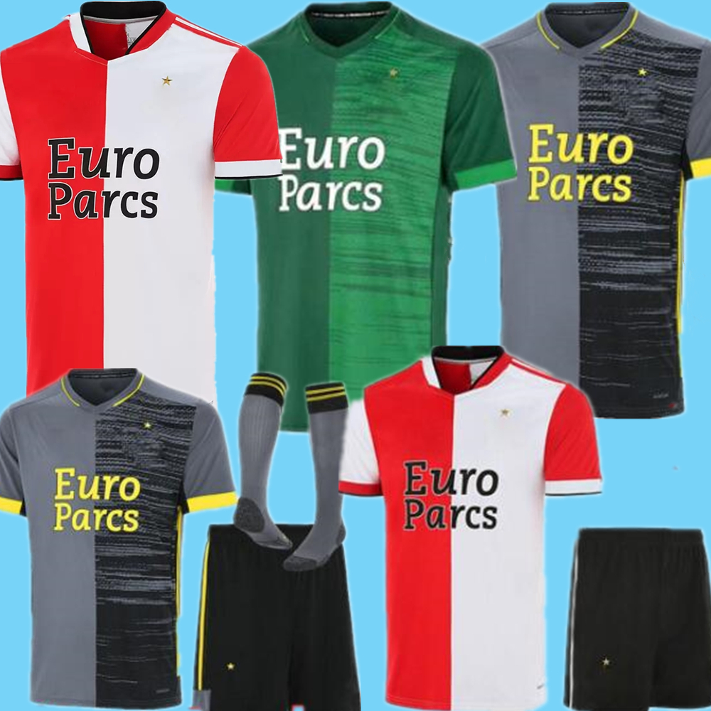

21/22 Rotterda BERGHUIS soccer jerseys Home Away Green 2021 2022 V.PERSIE JORGENSEN BOZENIK TOORNSTRA KOKCU NARSINGH football jersey Feijeno, Black;yellow