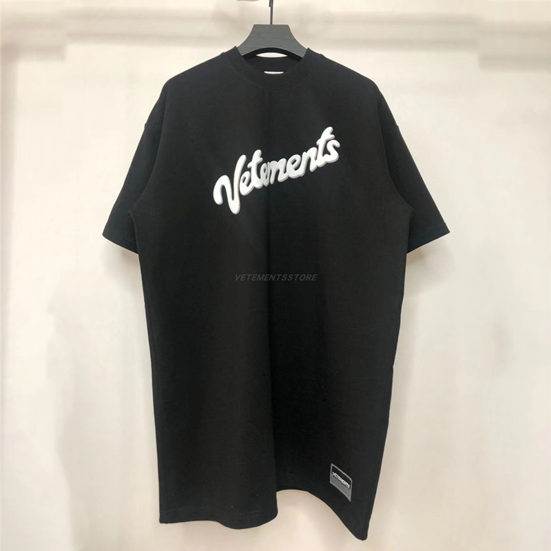 

Foam Printing Logo VETEMENTS T-shirt Men Women 11 High Quality Oversize VTM T-shirts Hip Hop Vetements Tee Tops