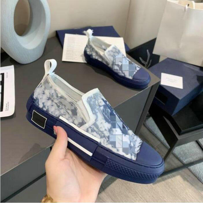 

Designer Shawn Oblique Slip-On Shoes Technical Canvas Obliques Low-Top Sneakers Mens Sneaker B23 Slip On Women Luxurys Trainers