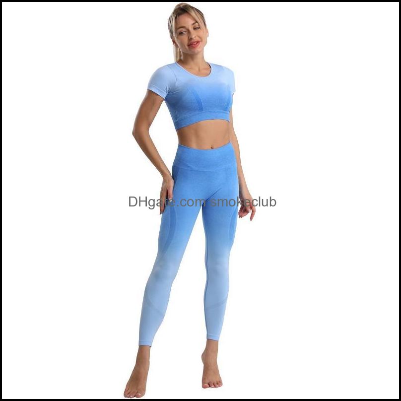 

Clothing Exercise Wear Athletic Outdoor Apparel & Outdoorswomen Fashionable Tracks Solid Color Yoga Sports Casual Time Woman Fitness Top And, Gray