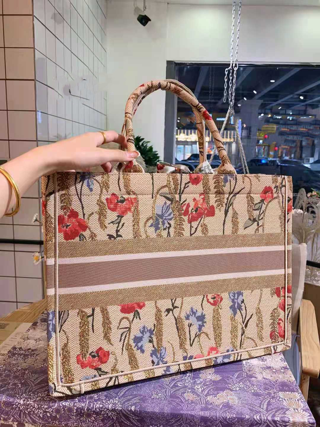 

Tote Bag Designer Women's Shopping Embroidered Handbag Fashion Bags Ladies Purses Handbags Purse Girls Women Totes Handbag, Customize
