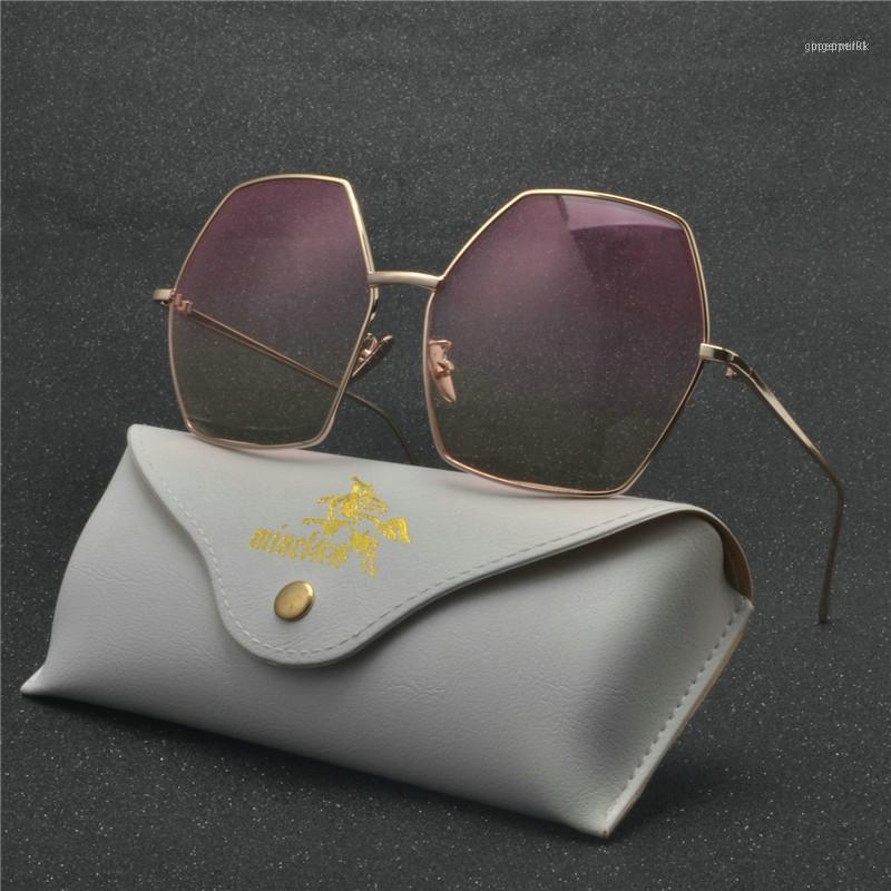 

Sunglasses Oversized Goggles Rhinestone Large Frame Square Women Designer Shades Fashion Sun Glasses Female Summer Eyewear NX1