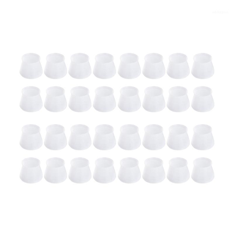 

Chair Covers 32PCS Desk Leg Protective Cover Silicone Table Foot Mat Mute Footpads Stylish