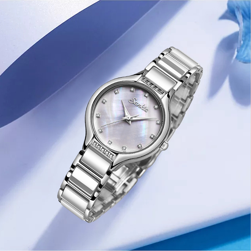 

Montre Femme SUNTKA Classic Watches For Women Top Luxury Brand Gift Clocks Bracele Watch Female Quartz Waterproof Ladies Watches 210517, Red