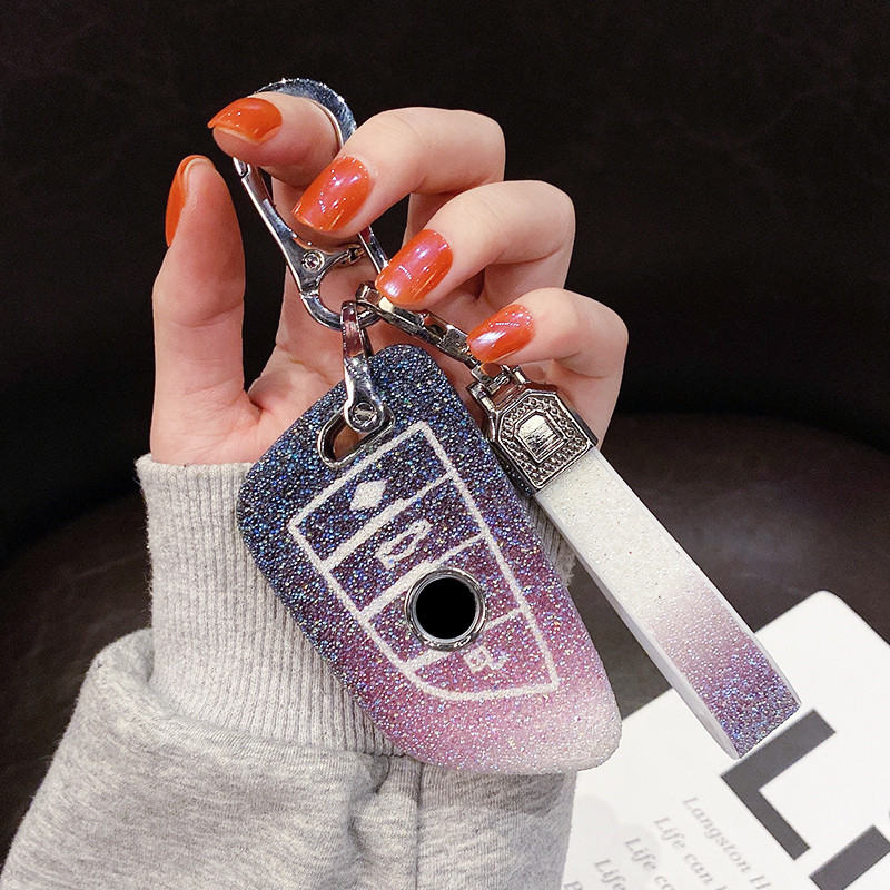 

For BMW 5 Series 3 Series x3 x1 x5 530 525 325li x4 x6 Dedicated key case keychain car accessories for girls, Black