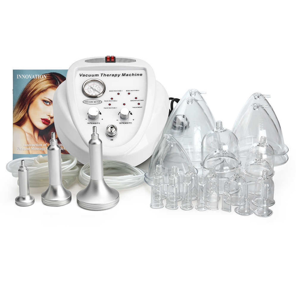 

New high quality buttocks lifter cup vacuum breast enlargement therapy cupping machine bigger butt hip enhancer machine wholesale