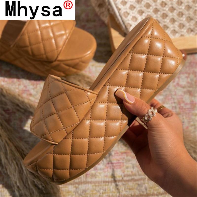 

Dress Shoes 2021 Summer Women Sandals Casual Comfortable Outdoor Platform Fashion Wedges Open Toe Slippers For Woman, Black