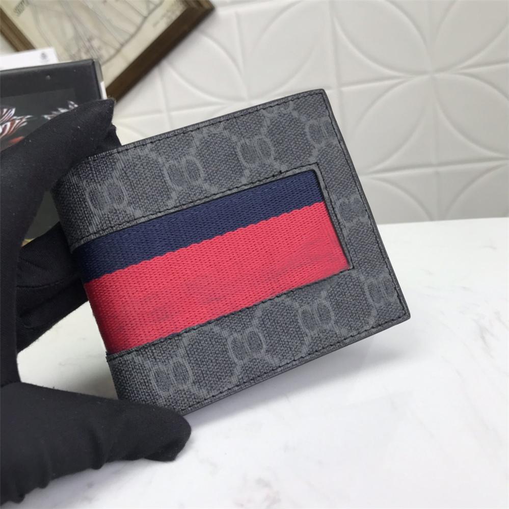 

2021 Fashion Designers Wallets Luxurys Mens Women Leather Bags High Quality Classic Bee Tiger Snake Letters Purses Original Box Digram Card Holder 40882C, Same as pics