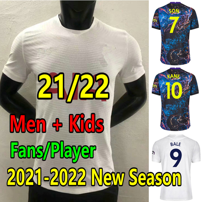 

21 22 soccer jerseys KANE SON BALE BERGWIJN 2021 2022 LUCAS DELE Football shirts NDOMBELE HØJBJERG WINKS SESSEGNON DAVIES LO CELSO RODON Men kids kit sets uniform, Fans 21/22 away +epl
