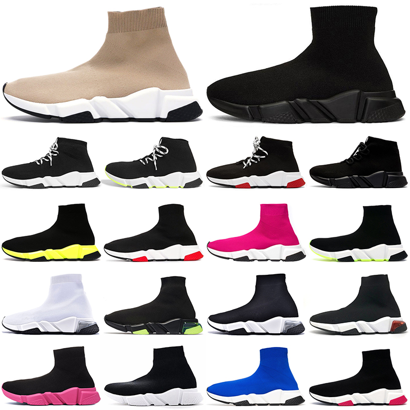 

discount men women sock shoes beige black white clear sole lace-up all red pink mens womens platform sneakers outdoor walking jogging fashion classic causal, Black red