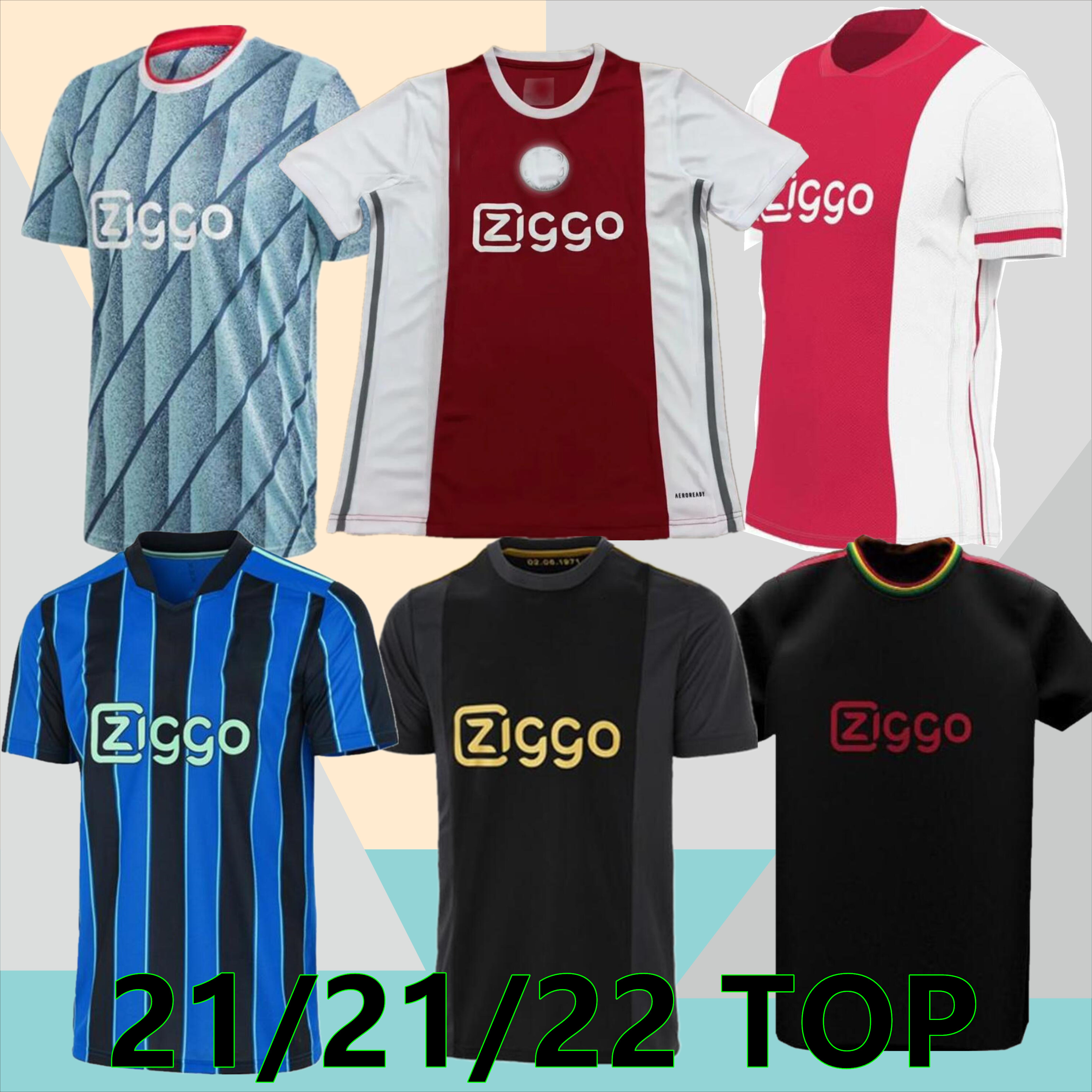

20 21 22 Away 3rd black soccer jersey 2021 TADIC KLAASSEN men kit football shirt uniforms 50th, Black;yellow