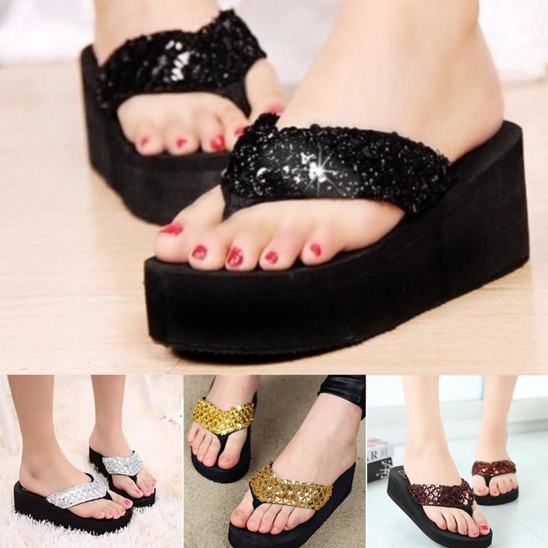 

Slippers Rhinestone Women Flip Flops Summer Crystal Bling Beach Slides Sandals Casual Shoes Slip On Slipper Bath, Sliver