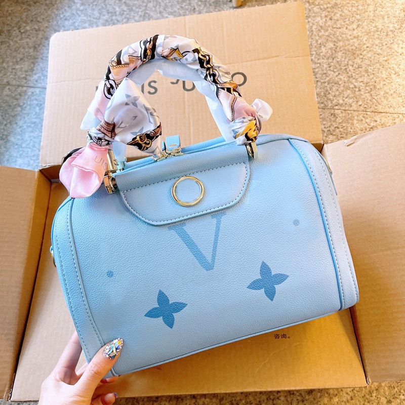 

Diagonal Shoulder Bags Handbags L Retro Pillow Rectangular Old Flower Bag Top Genuine Leather Messenger Damier Cobal Ladies Travel Purses