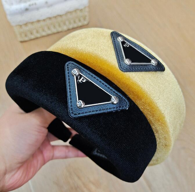 

Simple Styles Sweet Women Bowknot Headbands Luxury Designer Letters Print Charm Women Hair Hoop Wide Edge Cross Knotted Hairbands Headwarps, Black;brown