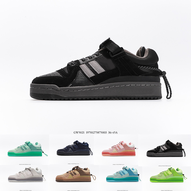 

originals Forum Bunny low cut skateboard running shoes brown men's and women's black white green sports size 36-45, 11