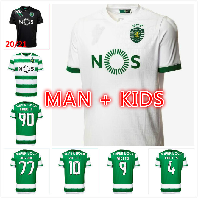 

Sporting CP 2021 Lisboa soccer jerseys Vietto  COATES ACUNA ISBON home away 20 21 Clube de football shirt maillots uniforms, Black;yellow