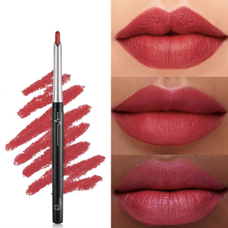 

Lip Pencils Lipliner Waterproof Matte Dudak Kalemi Liner Maquillage Rouge A Levre Mat Longue Durée Lapiz De Labios Batons Wholesale, 17