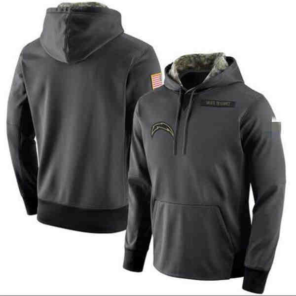 

Men Los Angeles Hot Style Charger Hoodies Authentic Sweatshirt Vintage Salute to Service PlayerPerformance the anthracite hoodie