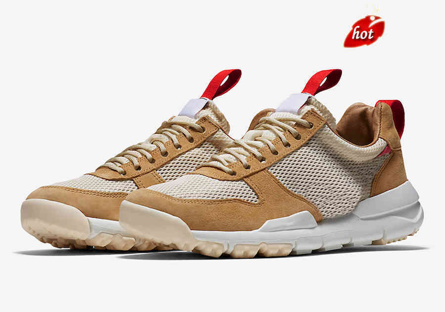 

Shoes Release Tom Sachs x Craft Mars Yard 2.0 TS Joint Limited Quality Natural Sport Red Maple Sports AA2261-100 US 5-11, Bubble wrap packaging