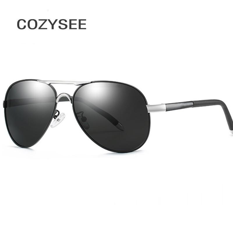 

Sunglasses Fashion Pilot Polarized Mens Mirror Anti-reflection Driving Eyewear