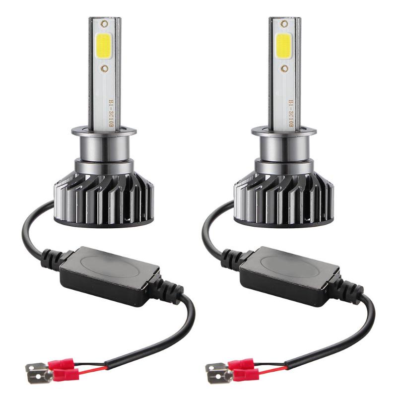 

Car Headlights 2Pcs EV8 LED Light Super Brgiht H1 H7 Bulb H4 H11 9005 9006 6500K 12V Automobiles Se25