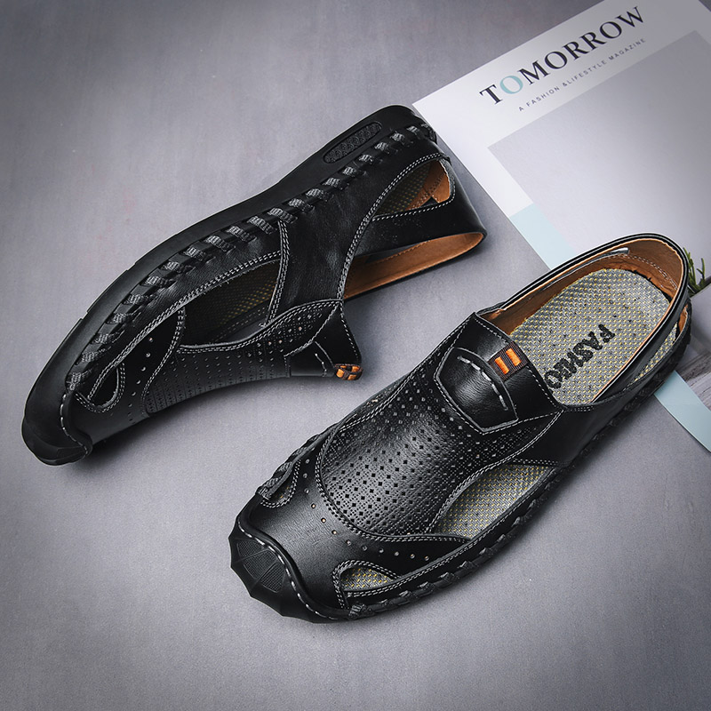 

Top quality Sandy beach Hole shoes Men Women Sandals Lady Gentlemen Flip Flops Fisherman Children Luxurys Designers slippers