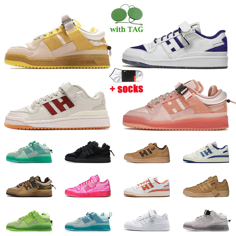 

Donovan Mitchell x Forum Low Women Bad Bunny 84 Classic Running Shoes Sports US 11 Mens Platform Dipped Yellow White Crew Green off Jogging Luxury Sneakers, D20 36-44
