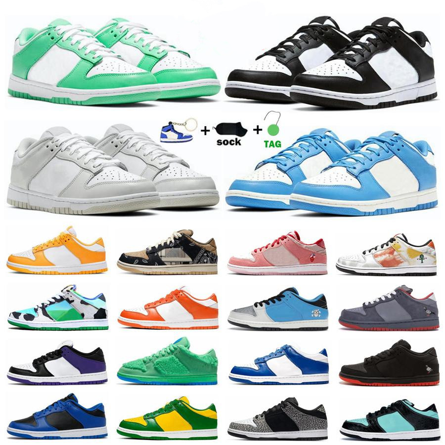 

2021 SB Lows Shoes Elephant Running Shoe Black White UNC Chunky Bred University Red Court Purple Kentucky Sports Outdoor Men Women Sneakers, 18 muslin