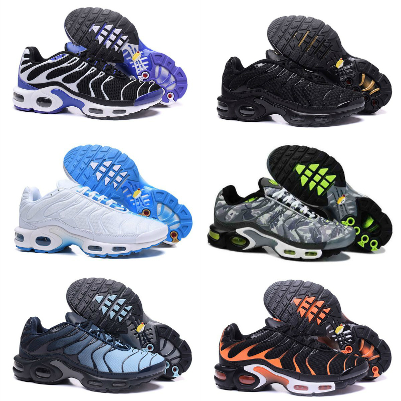 

Sell TOP Plus Mens Tn Running Shoes Airs High Quality Triple Black White Tns Maxes Chaussures Requin Homme Smoky Gray Designer Sneakers Trainers 40-46