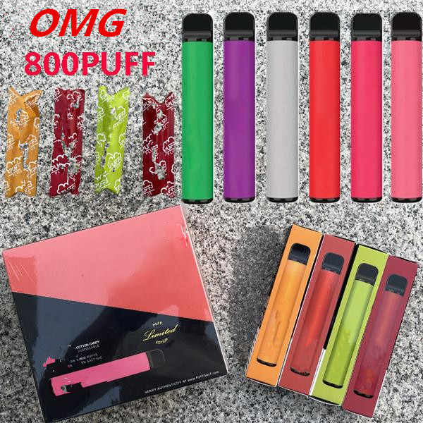 

disposables mod box vapor hookah atomizer clone e cigarettes pen starter kit Puff Bars Disposable Vape cartridge Pods 0% 800+Puff plus bar 6