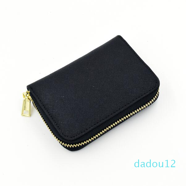 

Hot 4 colors lady small wallets fashion women casual wallet single zipper ladies wallets female leather purse with box dust bag card, Red;black
