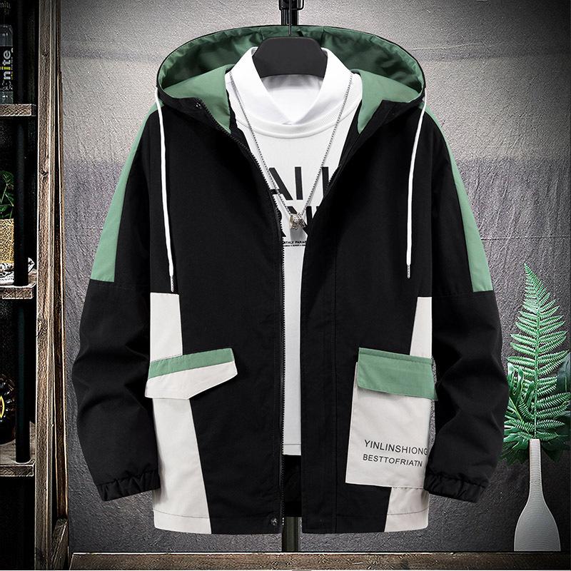 

Men's Jackets Autumn Bomber Zipper Jacket Male Casual Spring Streetwear Hip Hop Slim Fit Pilot Coat Clothing, Photo color