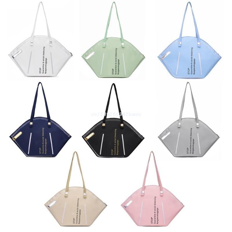 

Storage Bags Fashion Women Large Mask Shopping Tote Bag Casual Daily Shoulder Handbag Dropship