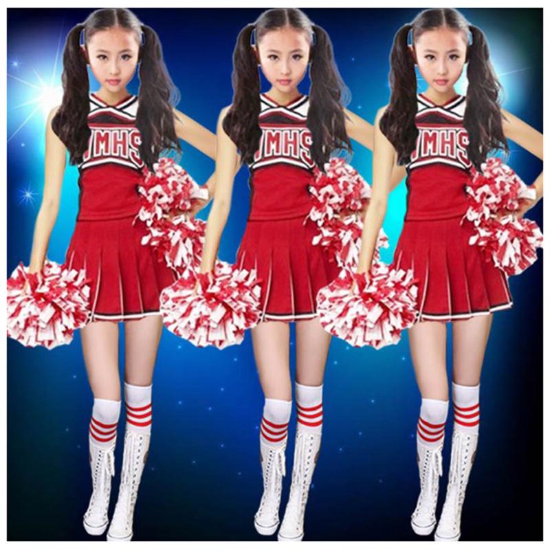

Sexy Costumes WMHS College Basketball Baby Cheerleading Uniform Cross-border School Sports Choir Performance Costume Stage Fancy Dress, Black
