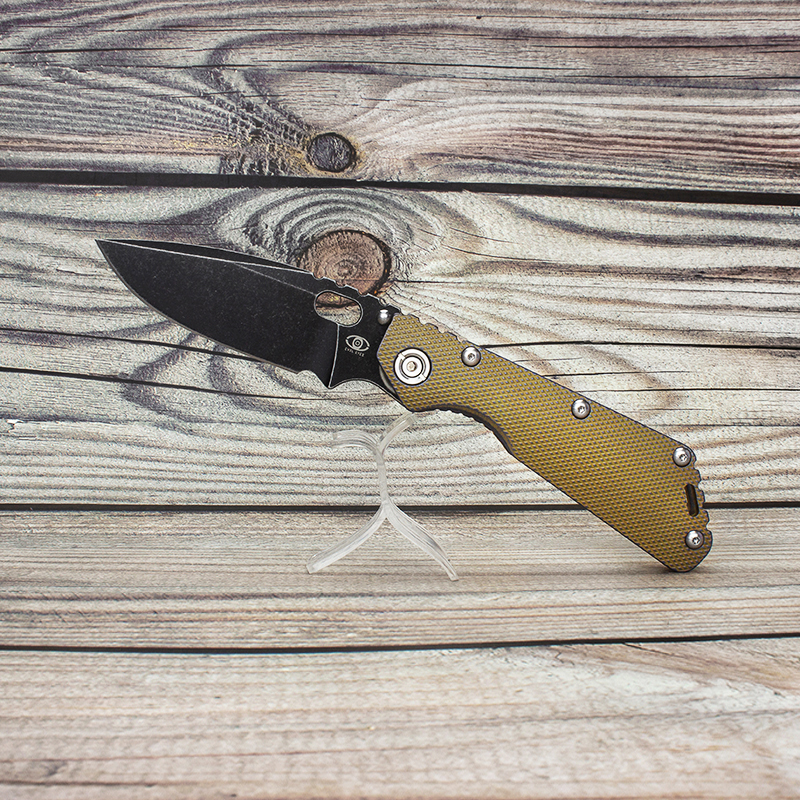 

EVIL EYES customized folding knife MSC SMF CC #52 performance series titanium handle black high hardness m390 blade outdoor equipment tactic