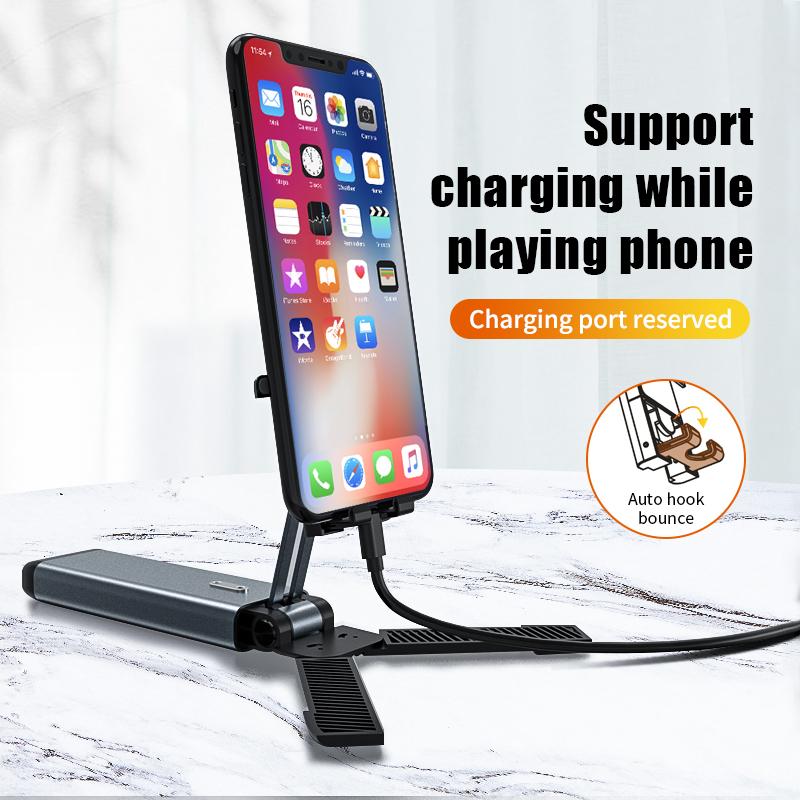 

Cell Phone Mounts & Holders Mobile Holder Stand Extended ABS Foldable Tablet Car Mount Universal Portable Desk For