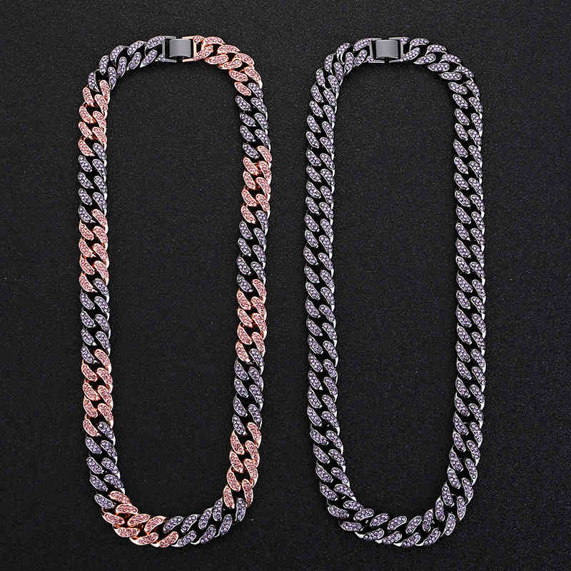 

Pendant Necklaces necklace Diamond Men's Cuba chain nelace hip hop trendsetter high quality personalized Nelace Jewelry