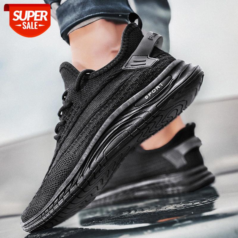

summer fly woven mesh casual shoes hollow breathable sports outdoor lightweight running tide #be1p
