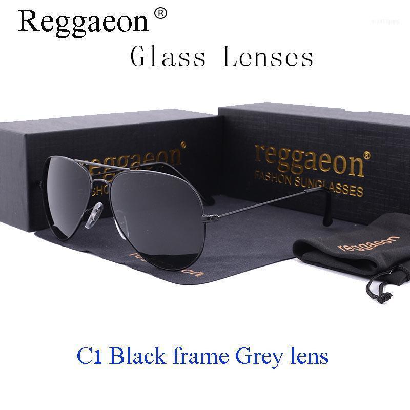 

Sunglasses 2021 Lvvkee Glass Lens Women Men Anti-glare Driving Small Glasses 58mm 50mm Color Uv4001
