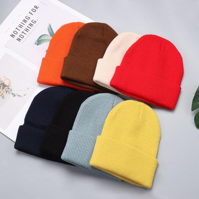 

Beanies Women Men Warm Winter Knit Hat Skull Cap Beanie Cuffed